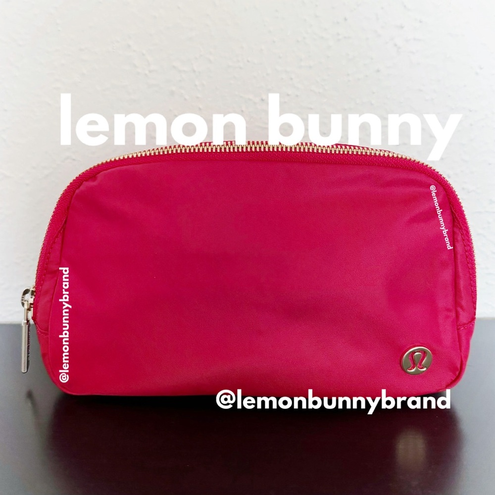 lululemon Lunar New Year Everywhere Belt Bag (EBB) Dark Red/Gold 1L New NWT